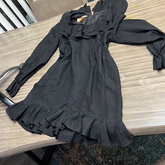 VTG SUZ CALIFORNIA 50/60βS MINI RUFFLE DRESS - Picture 15 of 16